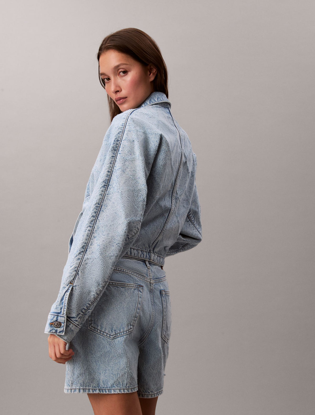 Calvin Klein Denim Relaxed Trucker Jacket