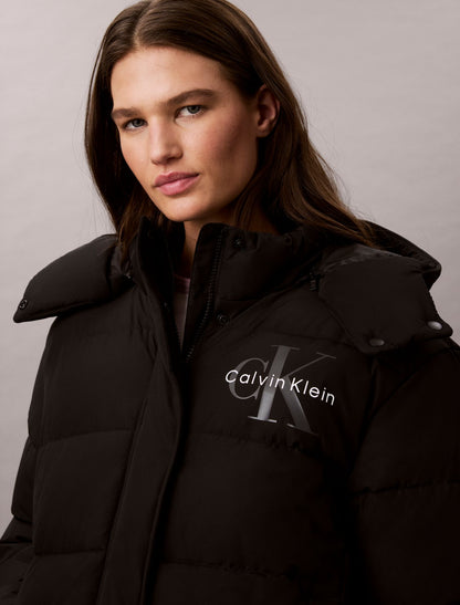 Calvin Klein Matte Monologo Puffer Jacket