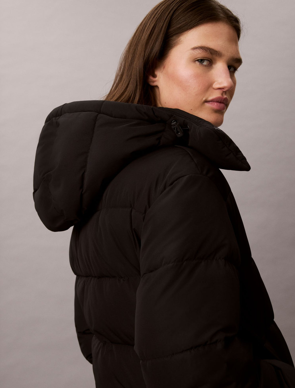 Calvin Klein Matte Monologo Puffer Jacket