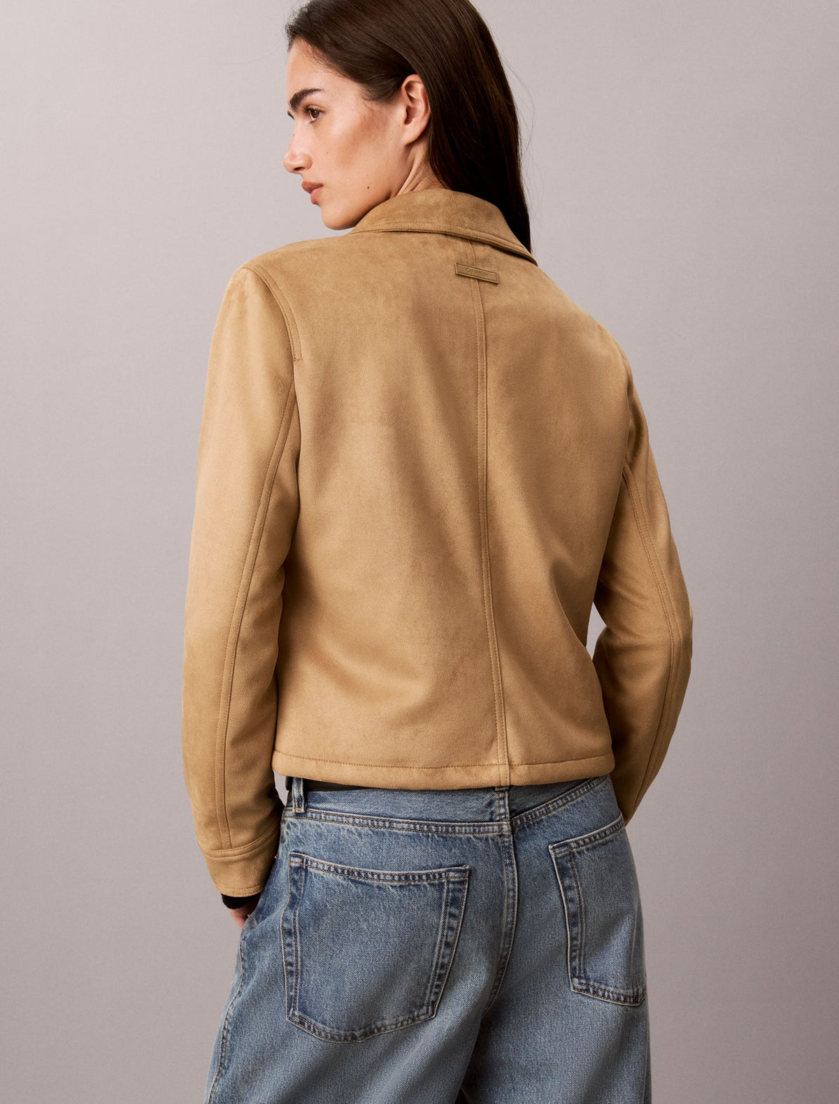 Calvin Klein Faux Suede Jacket