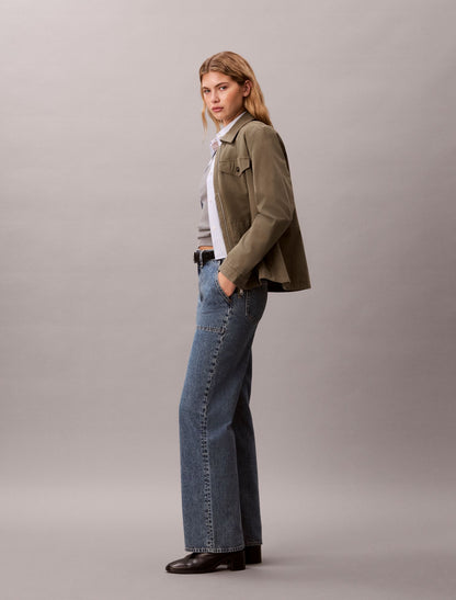 Calvin Klein High Rise Loose Utility Jeans