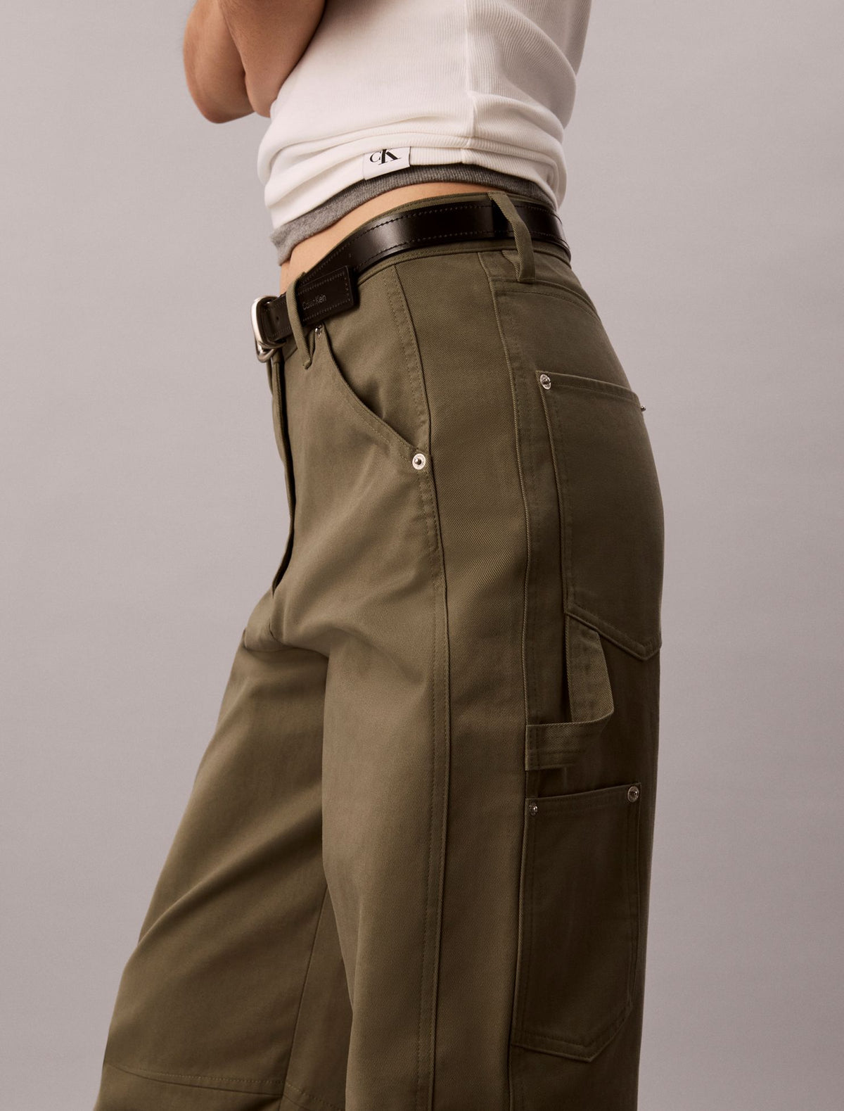 Calvin Klein Cotton Twill Painter Pants