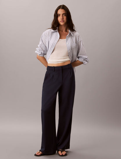 Calvin Klein Stretch Crepe Trousers