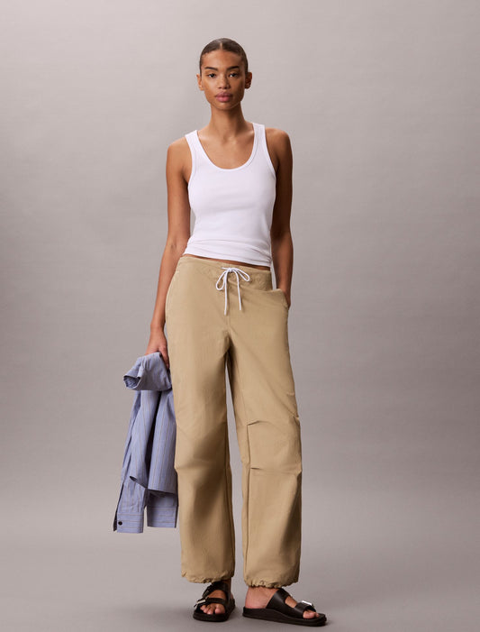 Calvin Klein Crinkle Nylon Pants