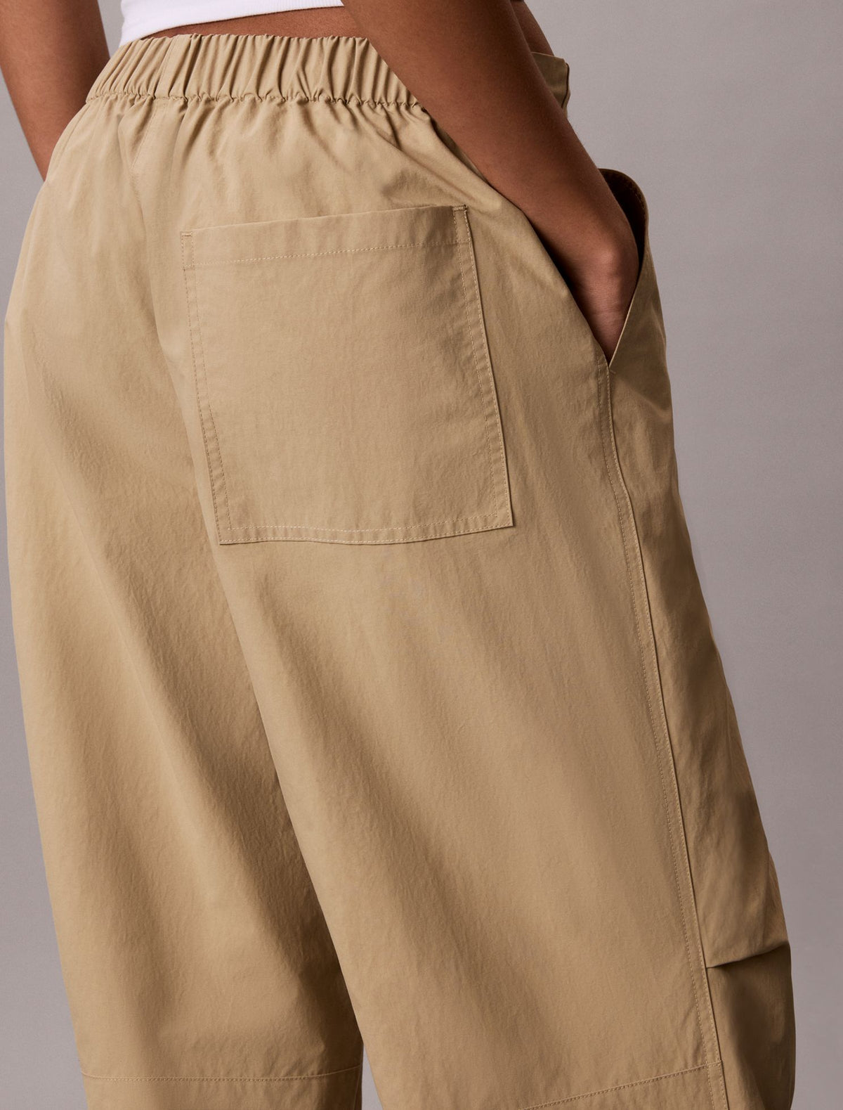 Calvin Klein Crinkle Nylon Pants