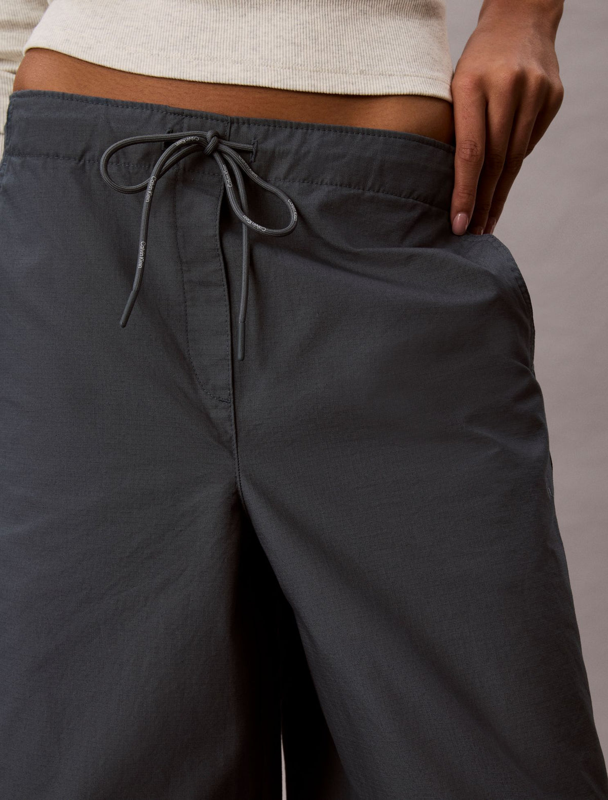 Calvin Klein Cotton Ripstop Pull-On Pants