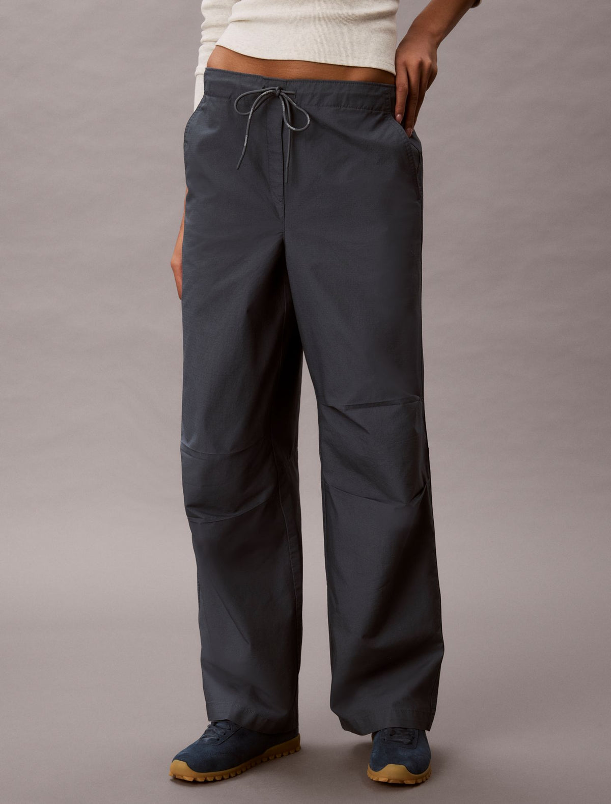 Calvin Klein Cotton Ripstop Pull-On Pants