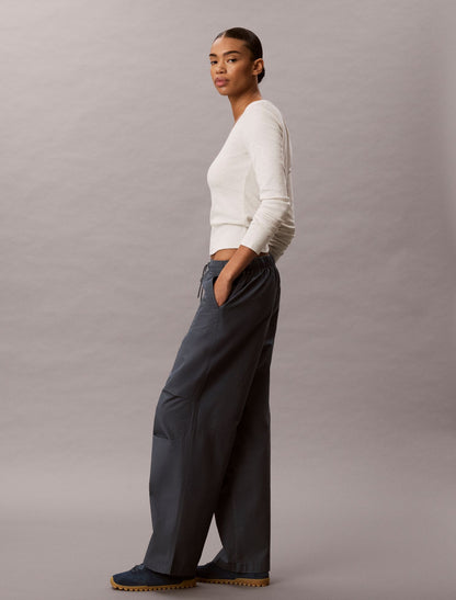 Calvin Klein Cotton Ripstop Pull-On Pants
