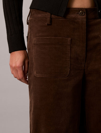 Calvin Klein Corduroy Wide Leg Pants