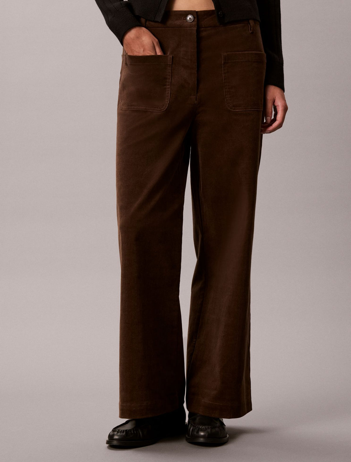 Calvin Klein Corduroy Wide Leg Pants