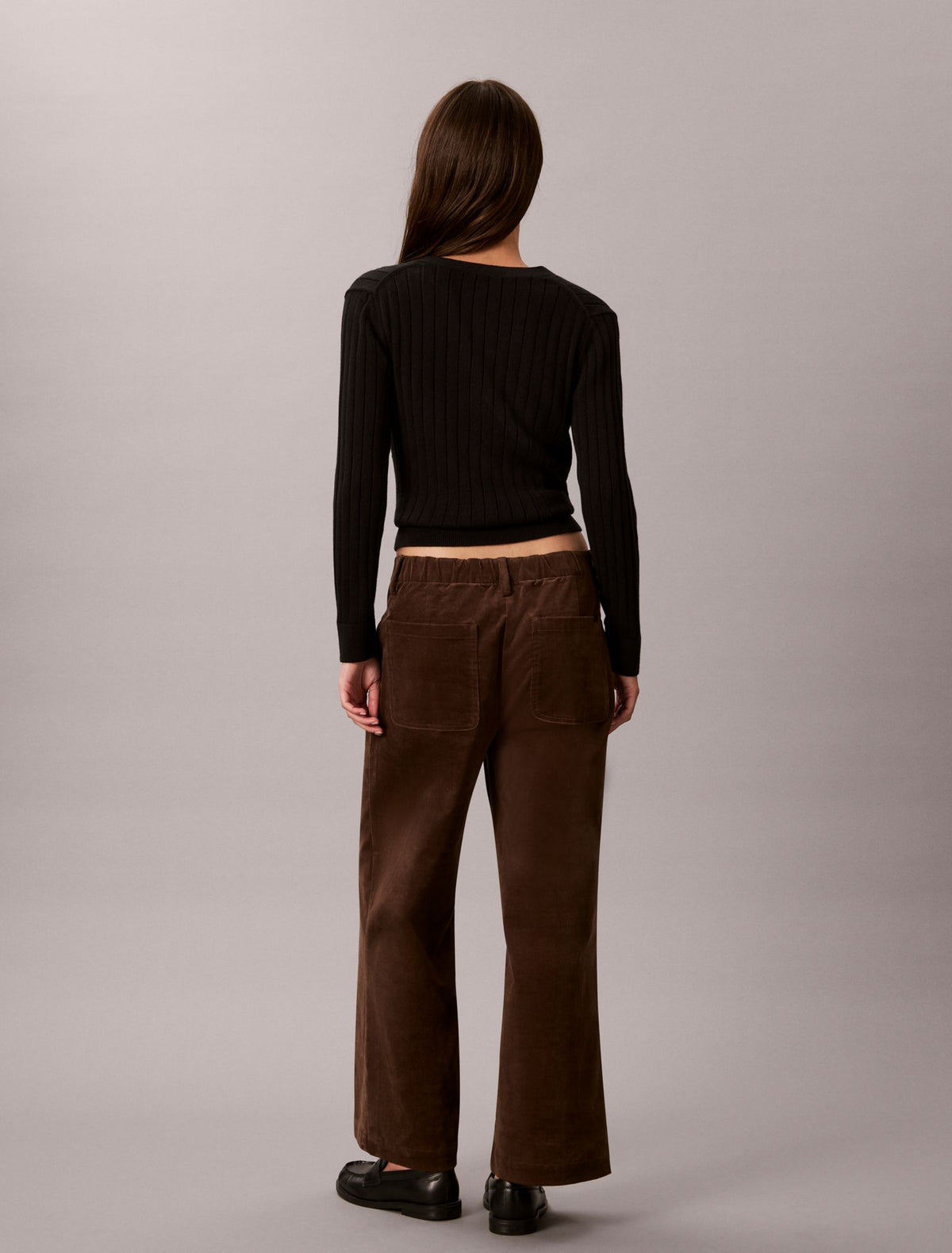 Calvin Klein Corduroy Wide Leg Pants