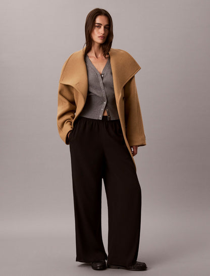 Calvin Klein Wide Leg Pull-On Pants