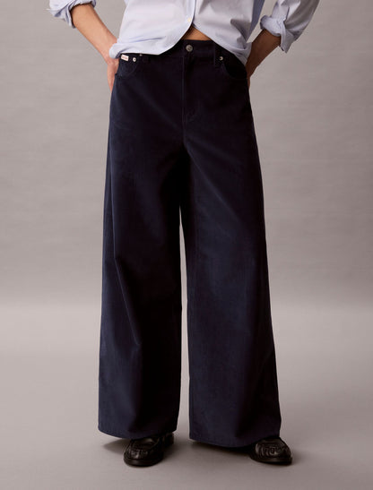 Calvin Klein Corduroy Wide Leg Pants