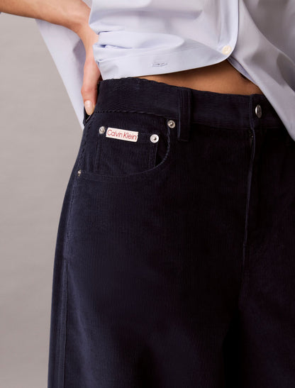 Calvin Klein Corduroy Wide Leg Pants