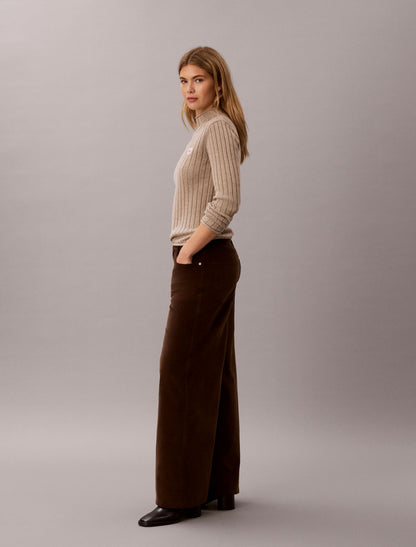 Calvin Klein Corduroy Wide Leg Pants