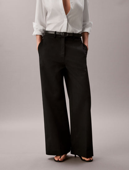 Calvin Klein Chino Wide Leg Pants