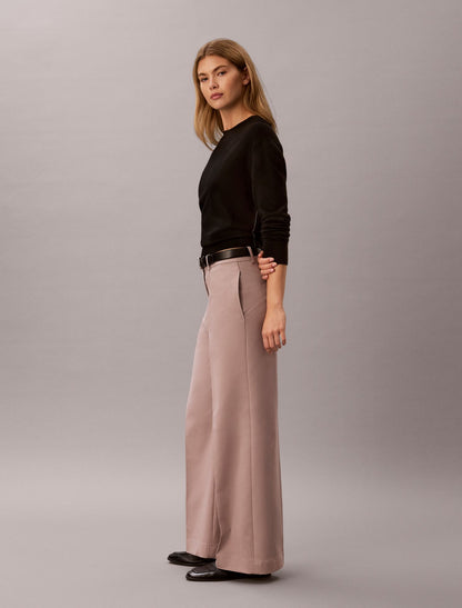 Calvin Klein Chino Wide Leg Pants