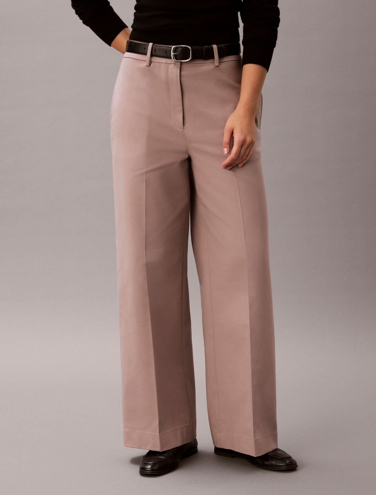 Calvin Klein Chino Wide Leg Pants