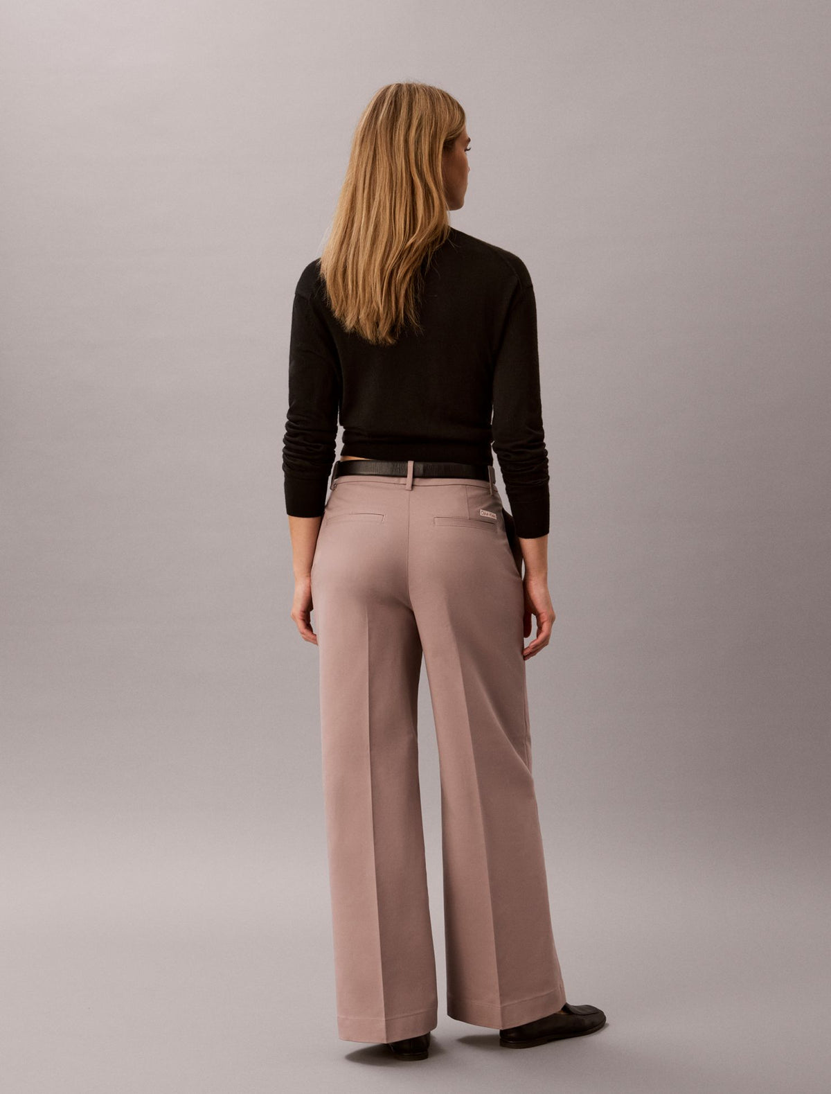 Calvin Klein Chino Wide Leg Pants