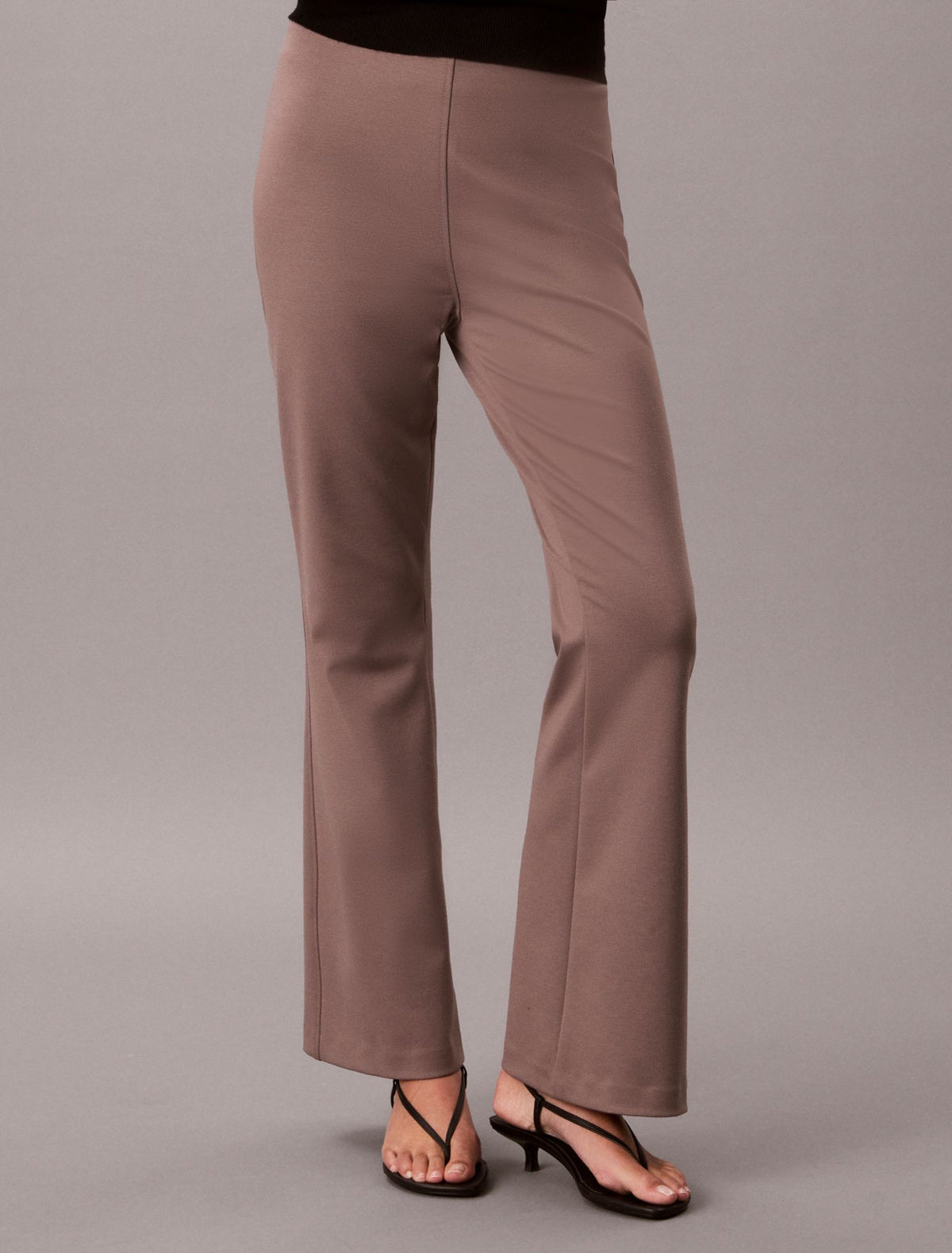 Calvin Klein Ponte Flared Pants