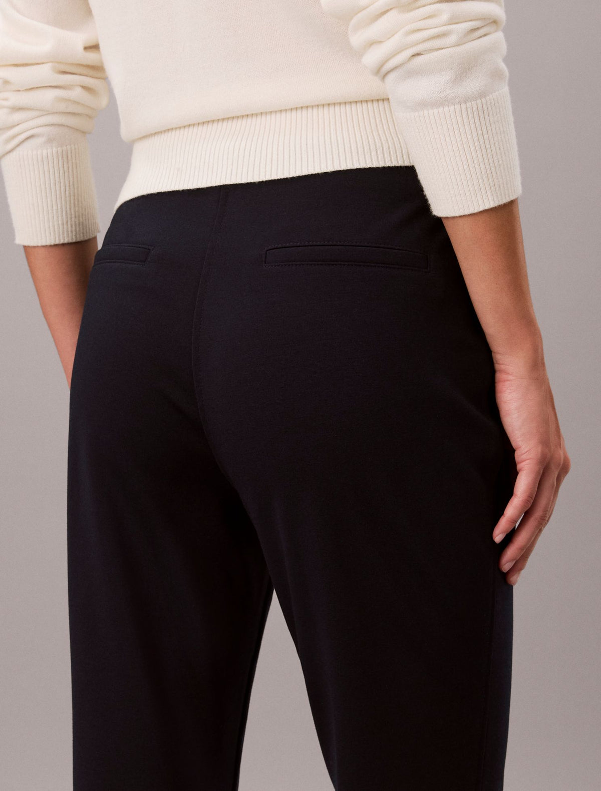 Calvin Klein Ponte Flared Pants