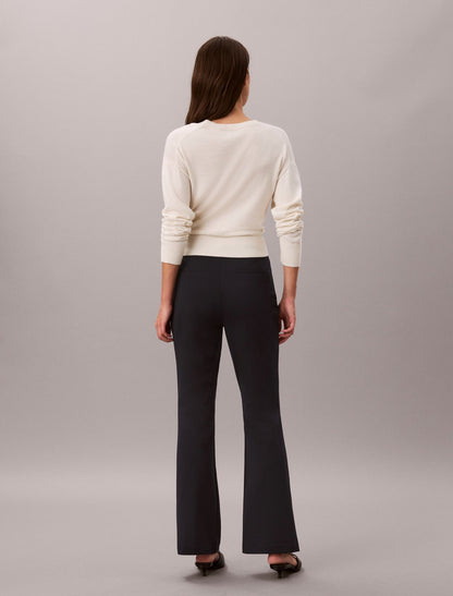 Calvin Klein Ponte Flared Pants