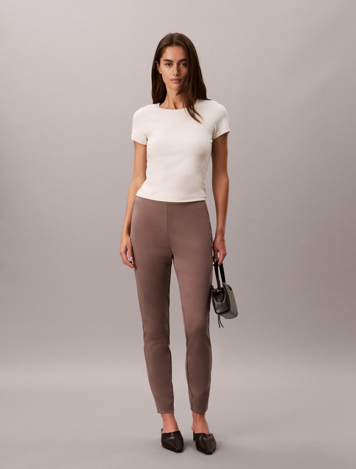 Calvin Klein Ponte Skinny Fit Pants