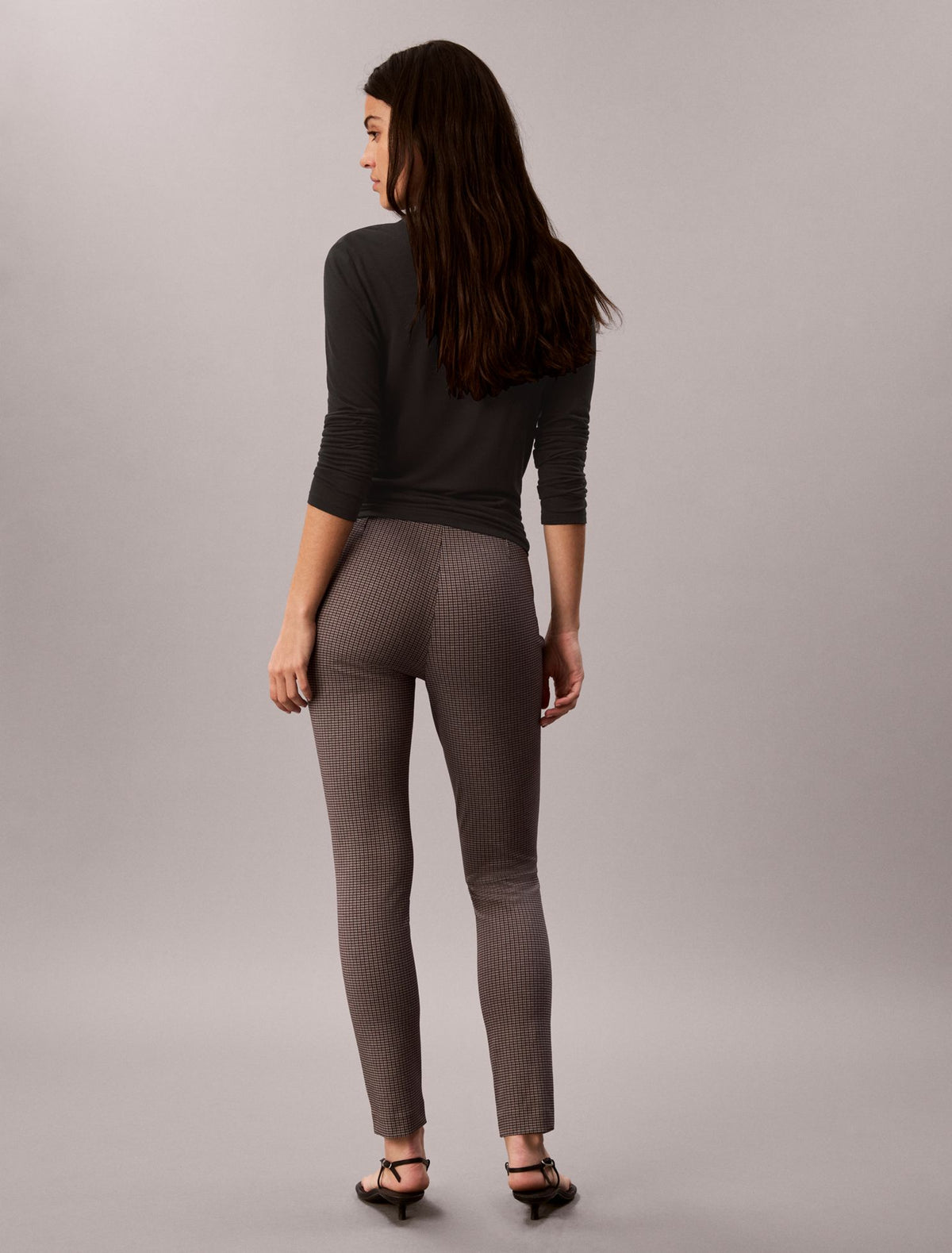 Calvin Klein Ponte Print Skinny Fit Pants