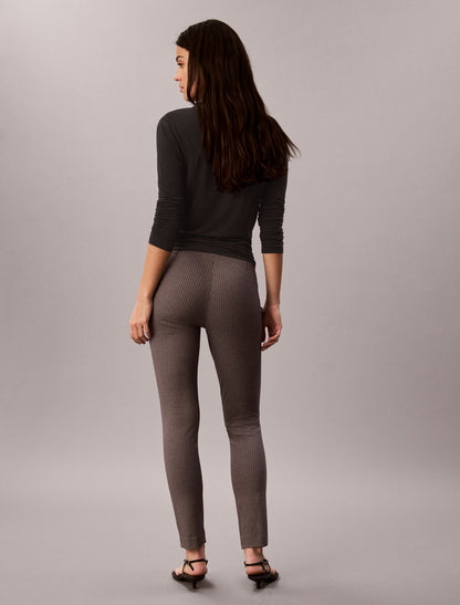 Calvin Klein Ponte Print Skinny Fit Pants