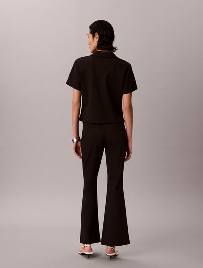 Calvin Klein Ponte Flared Pants