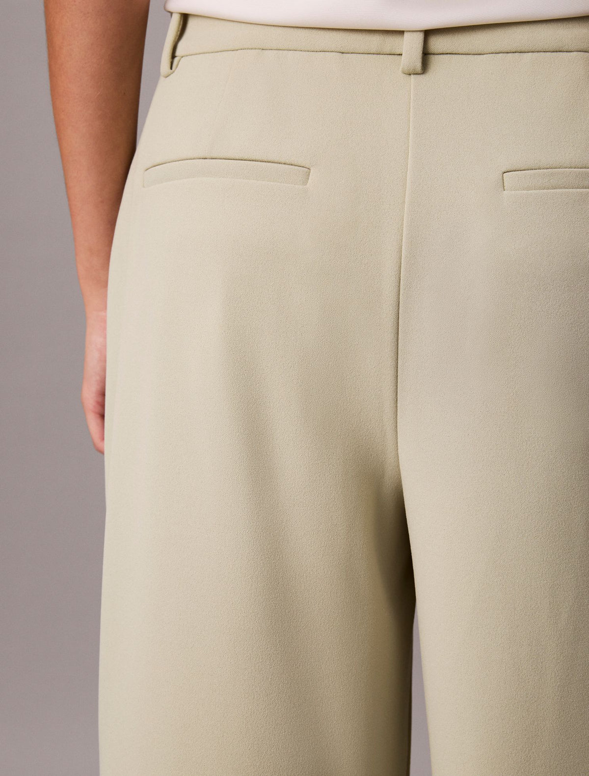 Calvin Klein Stretch Crepe Trousers