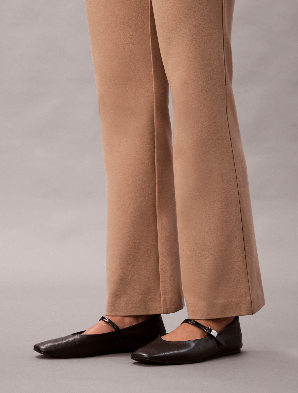 Calvin Klein Ponte Slim Flared Pants