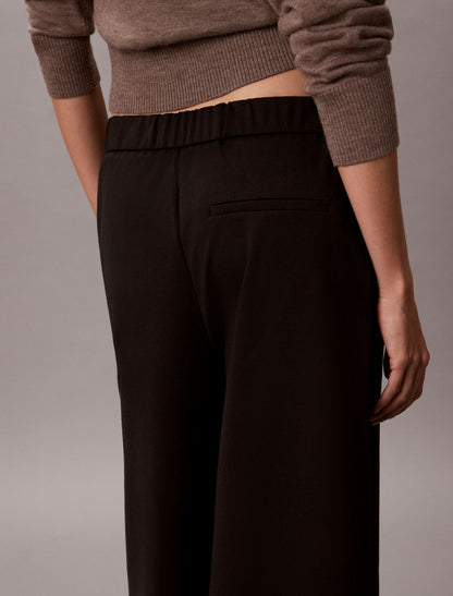 Calvin Klein Ponte Wide Leg Pants