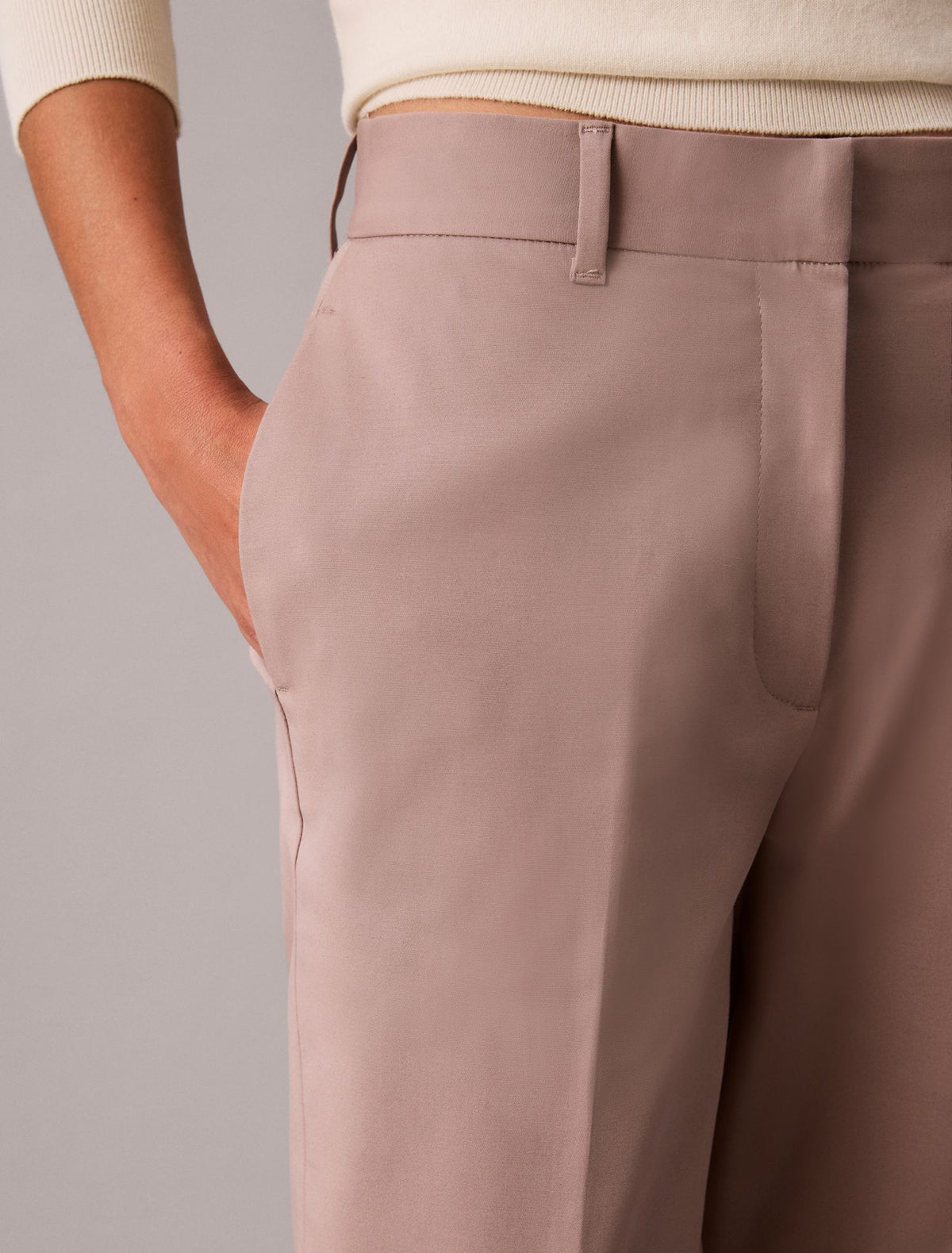Calvin Klein Cotton Stretch Straight Fit Chino Pants