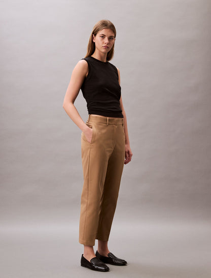 Calvin Klein Cotton Stretch Straight Fit Chino Pants