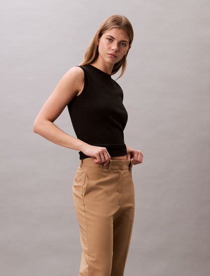 Calvin Klein Cotton Stretch Straight Fit Chino Pants