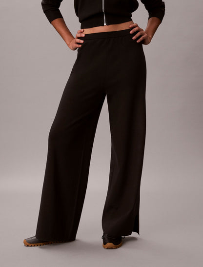 Calvin Klein Relaxed Knit Wide Leg Pants