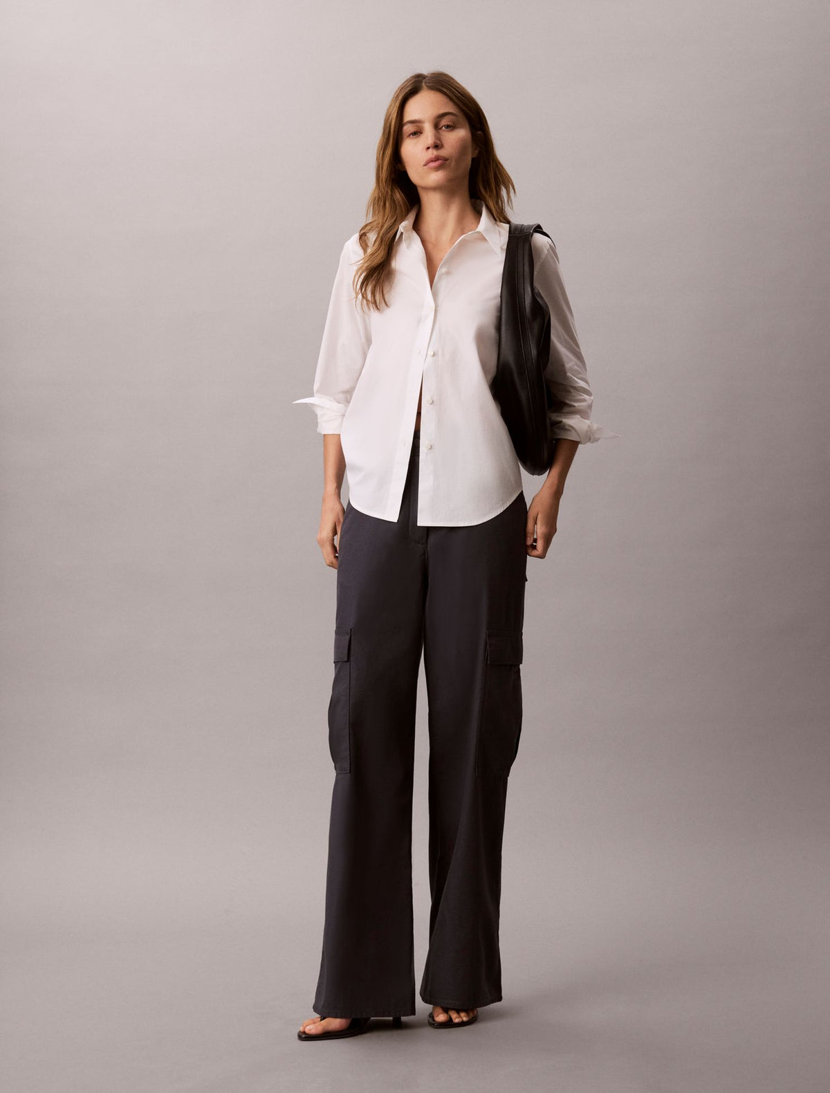 Calvin Klein Cotton Stretch Twill Cargo Pants
