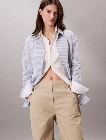 Calvin Klein Crinkle Nylon Parachute Pants
