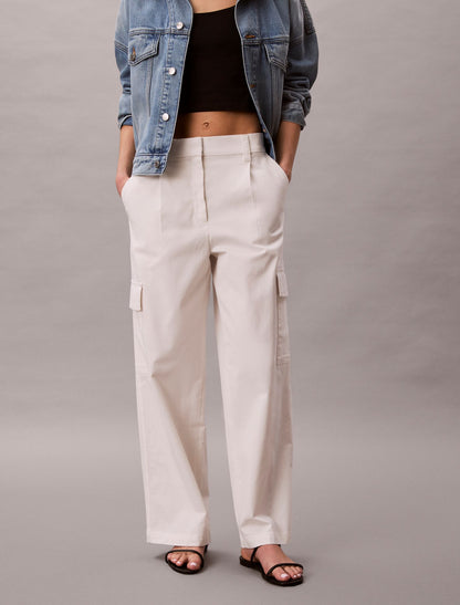 Calvin Klein Cotton Stretch Twill Cargo Pants