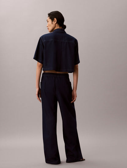 Calvin Klein Cotton Lyocell Pull-On Cargo Pants