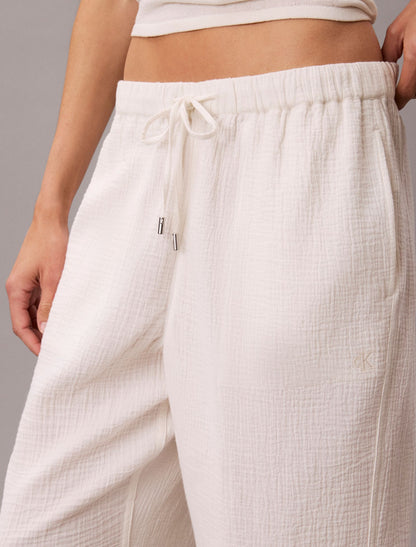 Calvin Klein Double Gauze Pull-On Pants