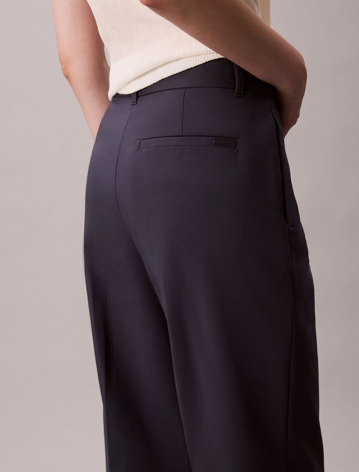 Calvin Klein Cotton Stretch Straight Fit Chino Pants