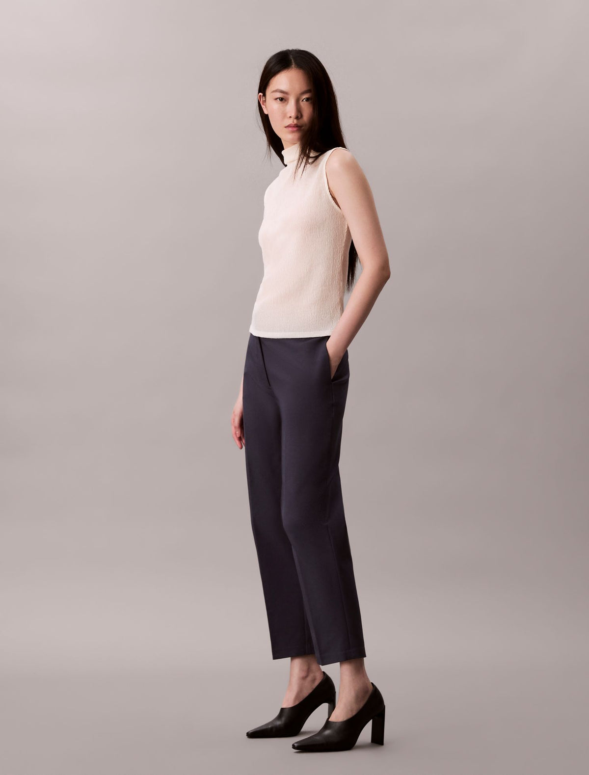 Calvin Klein Cotton Stretch Straight Fit Chino Pants