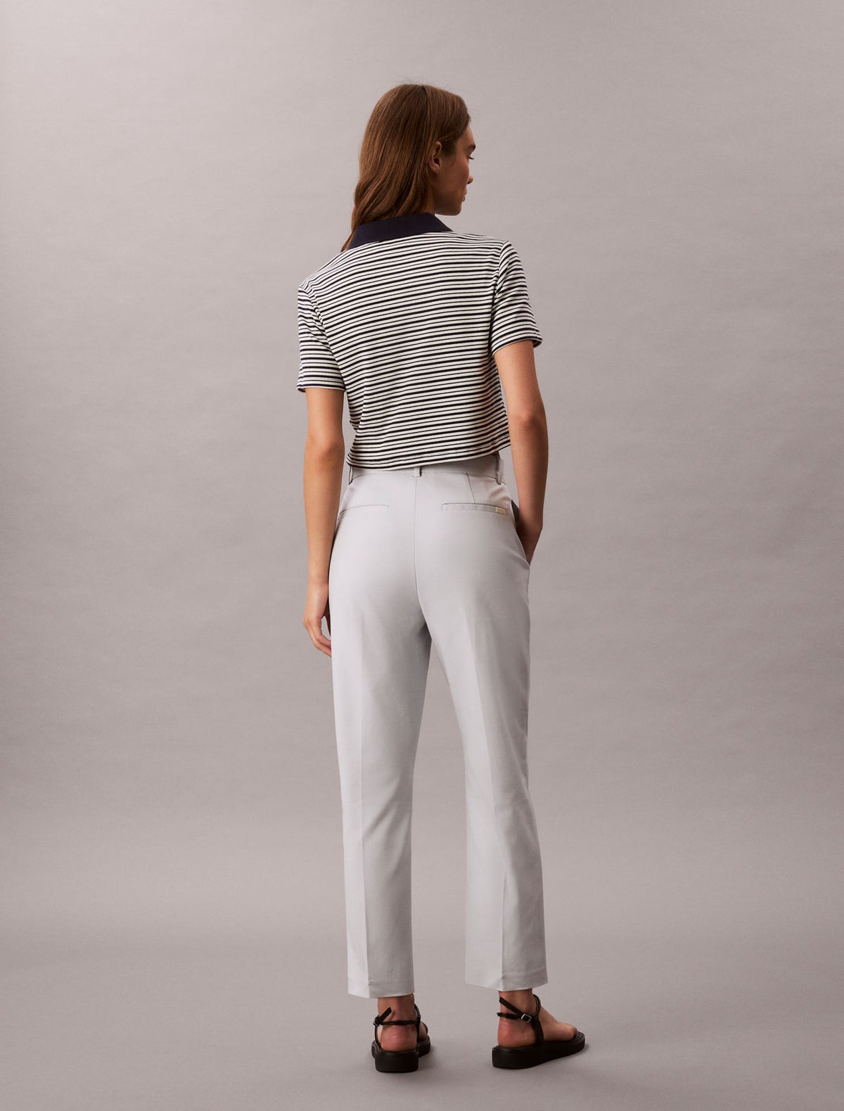 Calvin Klein Cotton Stretch Straight Fit Chino Pants
