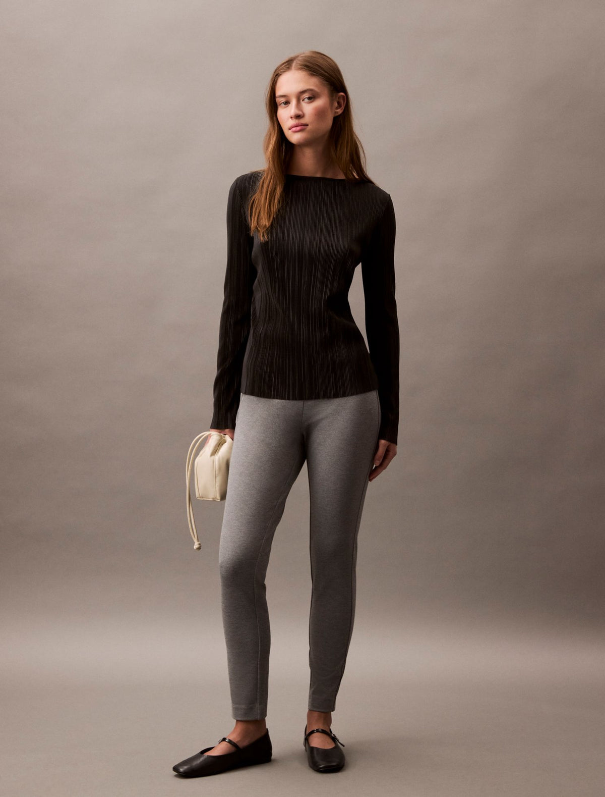 Calvin Klein Ponte Skinny Fit Pants