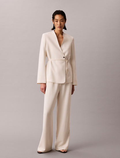 Calvin Klein Textured Straight Pants