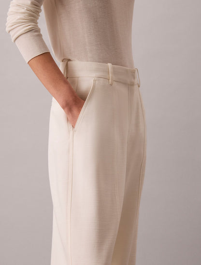 Calvin Klein Textured Straight Pants