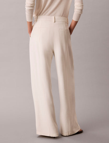 Calvin Klein Textured Straight Pants