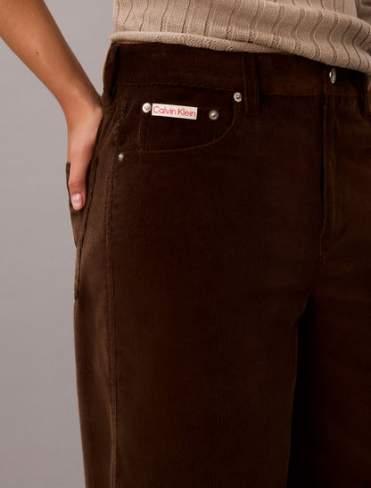 Calvin Klein Corduroy Wide Leg Pants